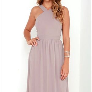 Taupe Maxi Dress
